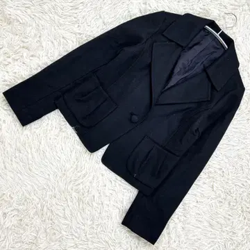 조르쥬 레쉬 블랙 테일러드 자켓 긴팔 모 100% L 사이즈