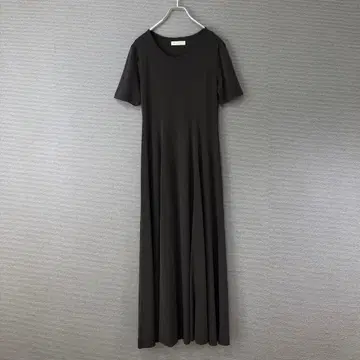 THE SHINZONE LIRIO JERSEY DRESS 34 BROWN