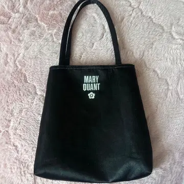 MARY QUANT 블랙 토트백