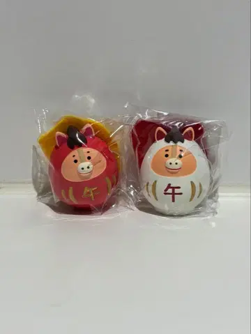 콘콘블 우체국 한정판 2026년 띠 달마 세트 말