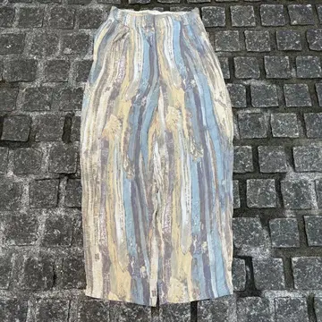 알리사 스위스산 사이드 지퍼 시어 팬츠 80s~90s 빈티지