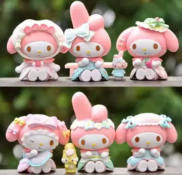 산리오 마이멜로디 피규어 6개 세트