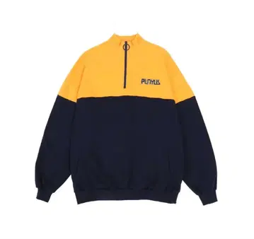 PUNYUS 원포인트 하프 ZIP 풀오버 4