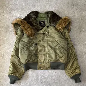 ALPHA INDUSTRIES 알파 N-2B 플라이트 자켓 L