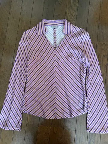 Spick&Span 스트라이프 긴팔 셔츠