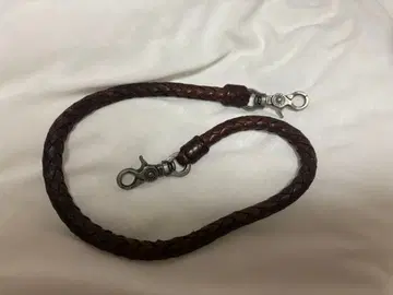 FUNNY 파니 천연 가죽 지갑 체인 지갑 레인 지갑 로프