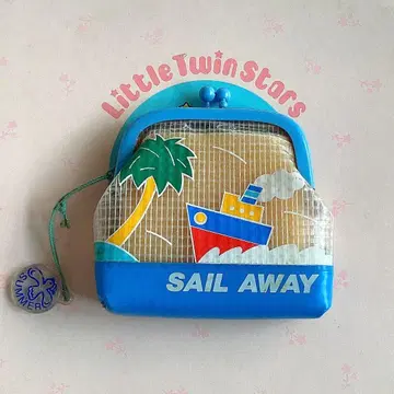 당시물 쇼와 산리오 1984년제 가마구치 지갑