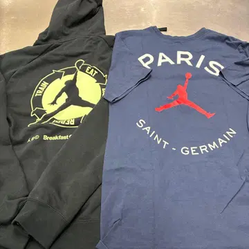 Jordan PARIS SAINT-GERMAIN 티셔츠와 후드티 세트