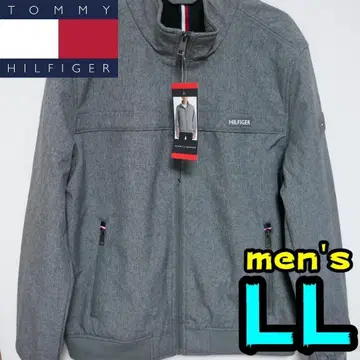[ 새상품 ] 타미힐피거 봄버 자켓 LL 그레이 쉘 자켓