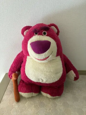 랏소 BIG 봉제 인형 지팡이 포함 약 50cm