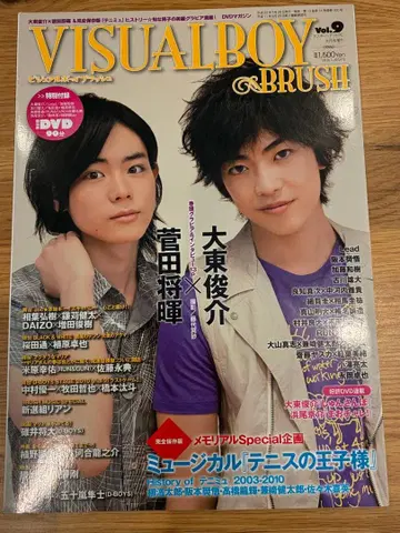 VISUAL BOY BRUSH Vol.9 2010년 9월호 DVD 포함