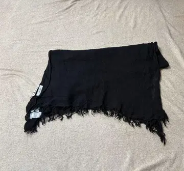 새상품 그랑마마도터 알파카 울 혼방 스톨 블랙