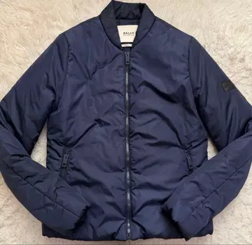 BALLY 네이비 나일론 자켓