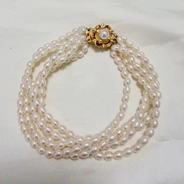 팔찌 담수 펄 진주 관혼상제 결혼식 진주 고급