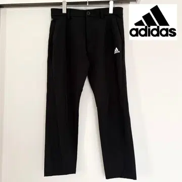 adidas 골프웨어 팬츠 블랙 남성용