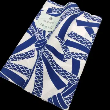 마츠야 특선 유카타 옷감 다발 노시 하마치도리 면 #1140