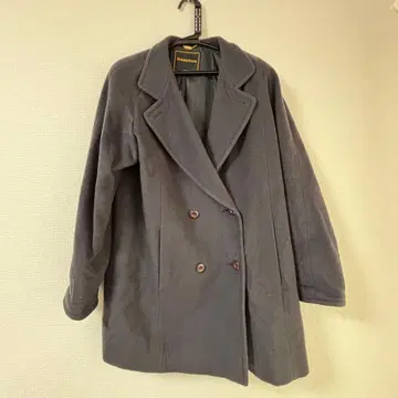 MADUSON 체스터 코트 울 혼방 M 상당 그레이