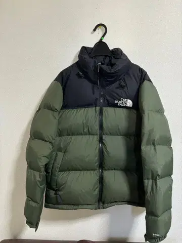 THE NORTH FACE 다운 자켓 카키