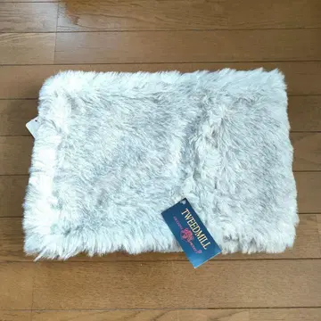 판매 트위드밀 퍼스트올 머플러 실버 그레이 영국제 노리즈