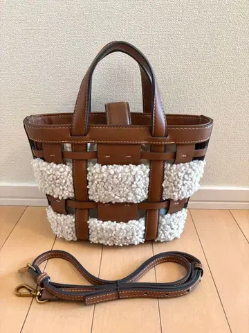 ZARA 보아 컷워크 백 브라운 2way