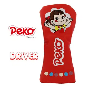 새상품 페코짱 골프헤드커버 드라이버용 호쿠신 교역 커버 드라이버