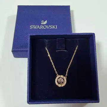 Swarovski 목걸이 골드