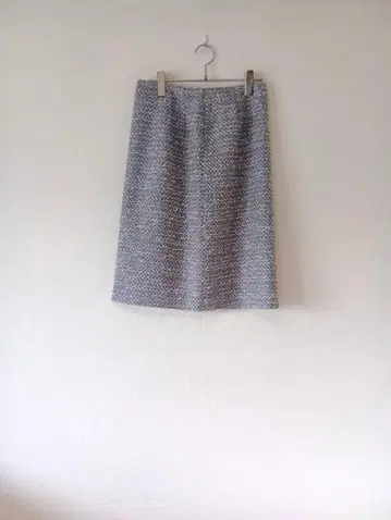 쿠 드 샹스 스커트 라이트 그레이 38