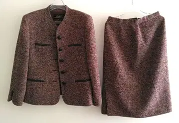 레리안 LANIFICIO BIELLA 이탈리아제 원단 트위드 셋업 L