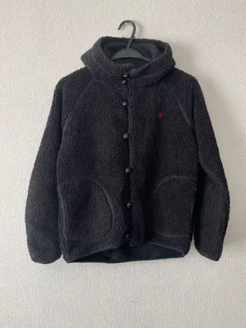 [Gymphlex] 여성용 보아 자켓 블랙 후드 부착 사이즈 14