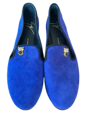 주세페 자노티 블루스 스웨이드 슬립온 35.5 올빼미 참