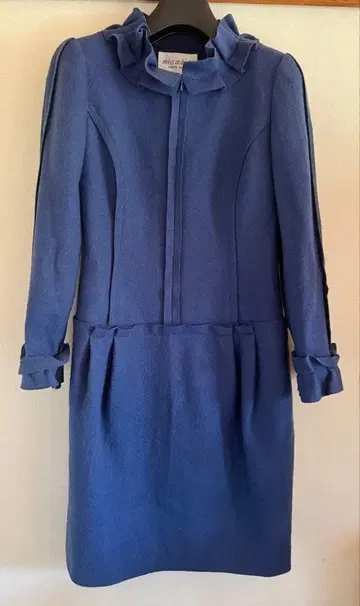 준 아시다 junashida 롱 원피스 울 드레스 긴팔