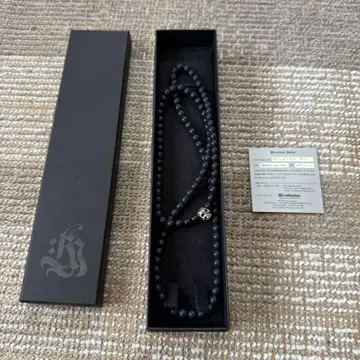 히무로 쿄스케 PJ Onyx Skull 목걸이