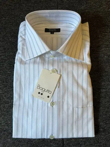 Bagutta 스트라이프 긴팔 셔츠 LB