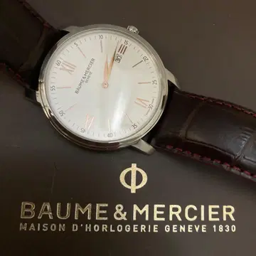 새상품급 BAUME & MERCIER 클래시마 쿼츠 손목시계