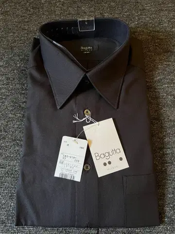 Bagutta LB-84 블랙 긴팔 셔츠