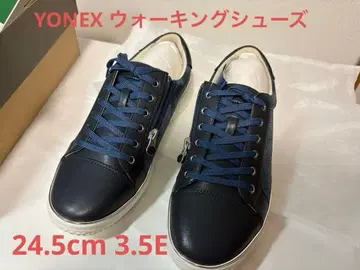 YONEX 파워크션 네이비 블루 지퍼 워킹화