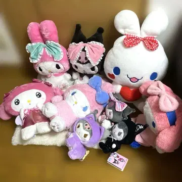 산리오 봉제 인형 묶음 판매