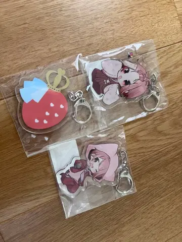 스토푸리 사토미 아크릴 키링 3개 세트