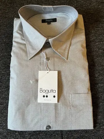 Bagutta 그레이 스트라이프 긴팔 셔츠 LB