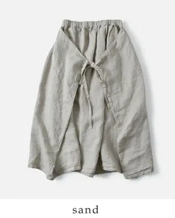 tumugu 츠무구 솔리드 린넨 트윌 멀티웨이 스커트