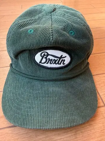 Brixton 코듀로이 캡 그린