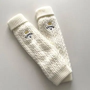 Callaway 케이블 니트 레그 워머