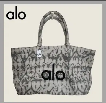 alo 타이다이 패턴 토트백