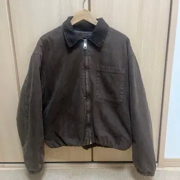 브라운 블루종 ZARA