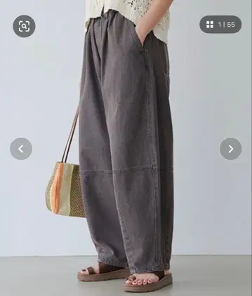 스튜디오 클립 배럴 데님 팬츠