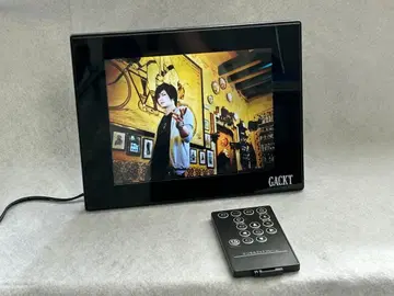 Y [정크제품] GACKT 가쿠토 디지털 사진 프레임 2010 S