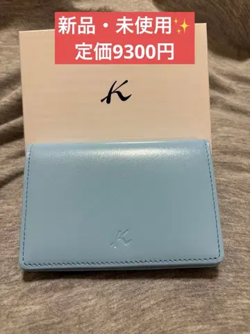 [ 새상품 미사용 ] Kitamura 명함지갑