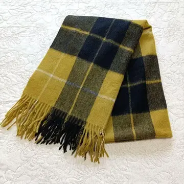 [택 포함 새상품] green label relaxing 체크 대형 스톨