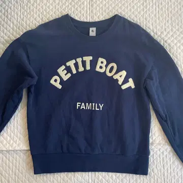 PETIT BATEAU 트레이닝복 네이비 여성용 M 맨투맨