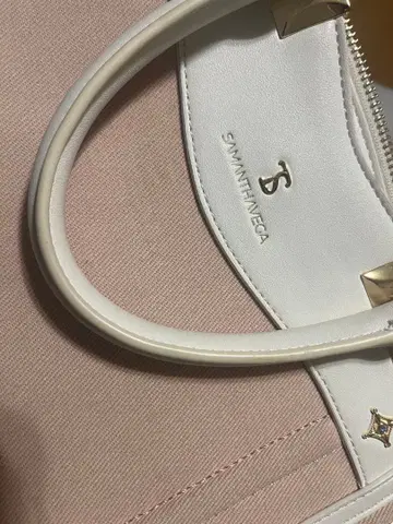 사만사 베가 핑크 핸드백